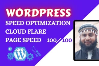 speed up and optimize wordpress website