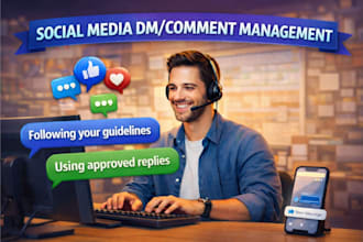 manage your social media msgs and comments professionally