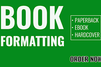 do kdp paperback and ebook formatting
