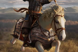 create stunning fantasy character illustrations for dnd and more