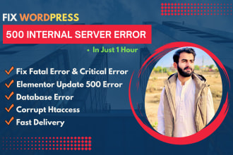 fix wordpress 500 internal server http error within 1 hour