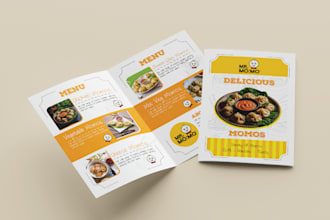 design a premium restaurant menu ready to print