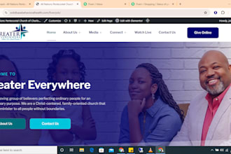 build a professional wordpress website for your church