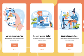 design mobile app onboarding for android and ios
