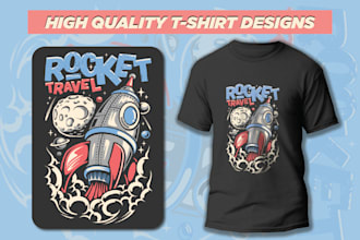create unique graphic t shirt and typography t shirt design