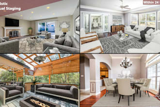 do realistic virtual staging