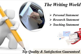 perfectly edit your  cover letter and motivation letter