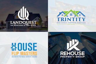 create real estate logo design