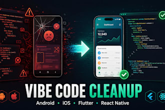 fix and refactor your ai generated vibe coded app
