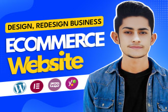create SEO optimized ecommerce wordpress website