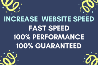 speed up wordpress website with in 24 hours