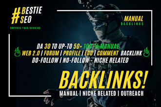 create 6999 high da contextual SEO dofollow backlinks