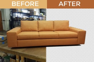 do bg removal, product photo editing, and retouching asap