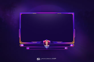 design an animated webcam overlay