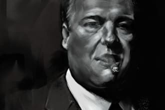 draw digital or traditional drawing for you