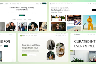 design responsive website UI UX design in figma