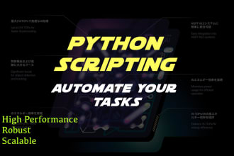 automate your tasks with expert python scripting solutions