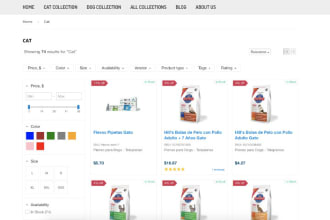 do smart filters for collection pages, shopify expert