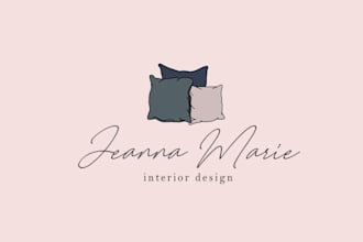 do any interior design logo design