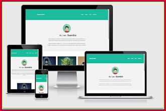 design or develop responsive and attractive wordpress website