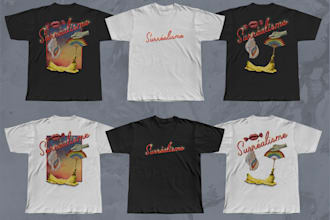 create your unique tshirt illustration design