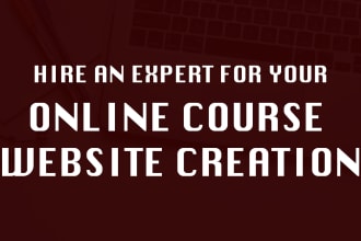 setup kajabi, learnworld, learndash online course