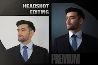 retouch your photo, headshot for CV, social media, or blog