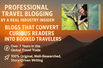 write a quality, well researched SEO travel blog