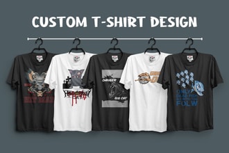 design professional super bulk custom t shirt within 4 hours