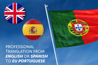 translate from english, spanish or russian to portuguese