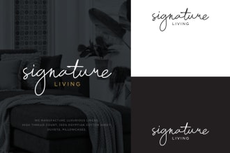 do signature or photography logo design