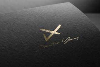 design luxury signature logo