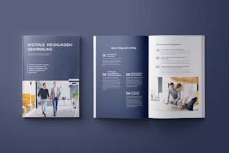 do smart brochure design, annual report, company profile, proposal, booklet