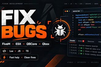 fix fivem script bugs and errors for esx, qbcore and qbox