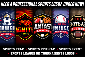 design awesome logo for sports team or events