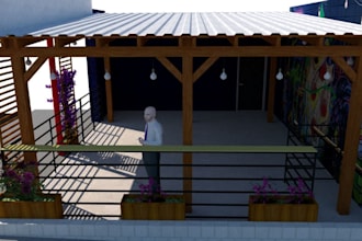 pergola and pavilion floor plans