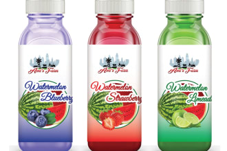 design any kind of professional juice label