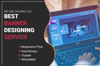 design custom banner poster and slider