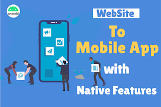 convert website to android app using webview and twa