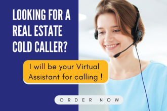 do USA real estate cold calling, investors only