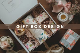 design label box sheet shirts bottle and sticker packaging
