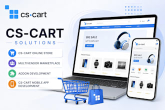 develop a custom cs cart online store and addons