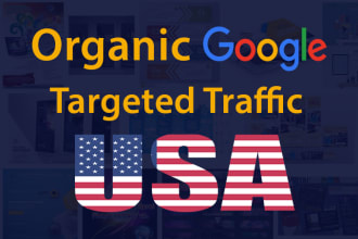 send google USA traffic with SEO keywords