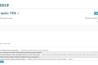 convert questions to  quizzes for moodle course