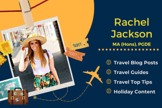write your travel articles and blog posts