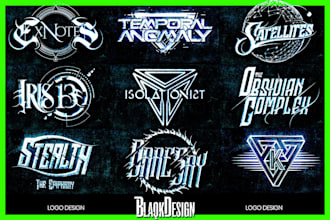 design a logo for your djent or rock band