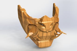 do 3d model designing, 2d drawing and rendering