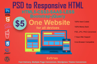 convert figma design to responsive HTML using bootstrap reactjs nextjs