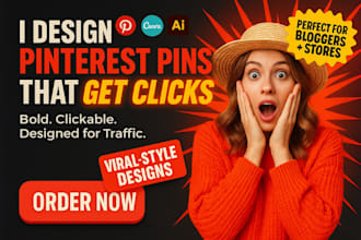 design pinterest pins professionally that generate traffic