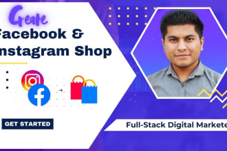 create facebook shop and get instagram shopping approved